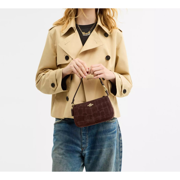 Coach Nolita 19 CCF61, embossed crocodile/Gold/Maple - Picture 13 of 15